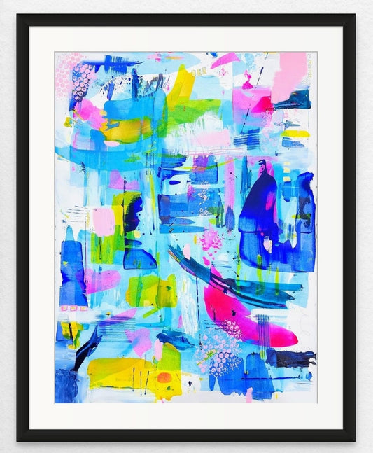 Embracing the Unknown: My Journey as an Emerging Abstract Artist