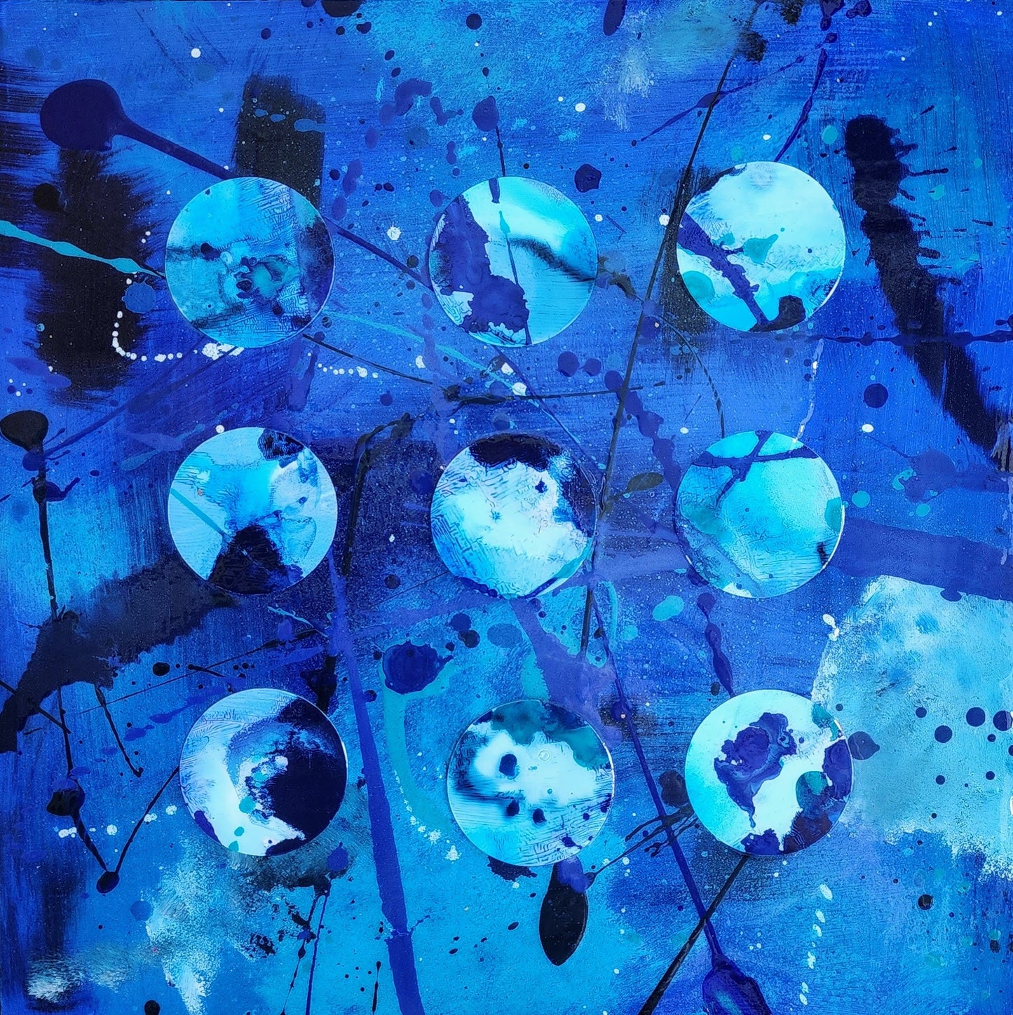 Fine Art Print of Circles #9