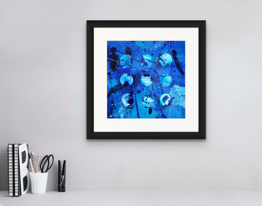 Fine Art Print of Circles #9